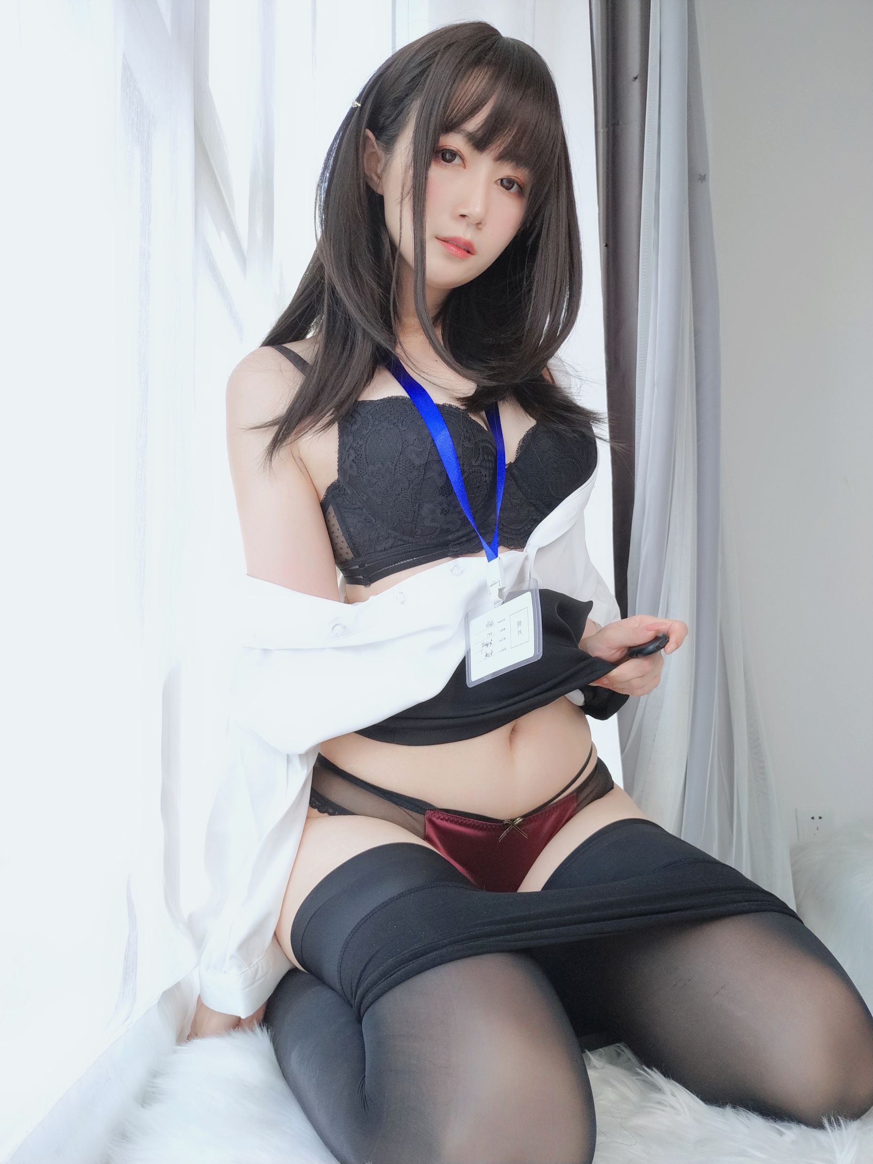 Coser小姐姐白银81–制服写真插图3